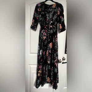 LONG - Floral Formal Dress